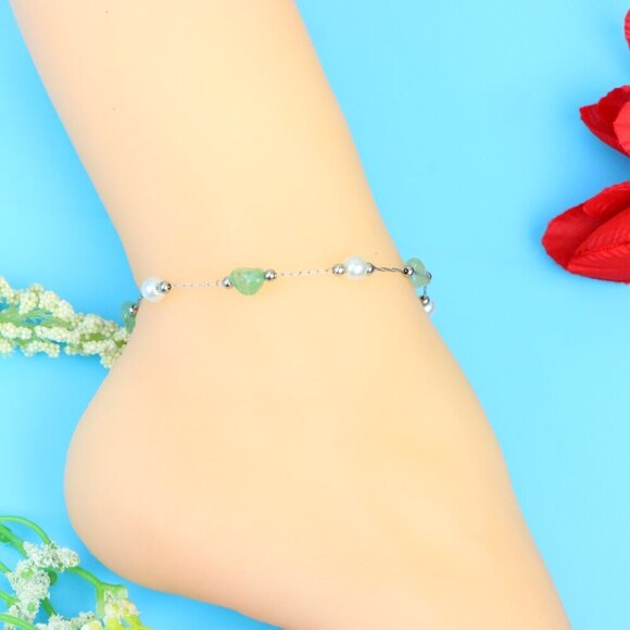 Elegant Handmade Anklet – Perfect for Women & Girls | Ideal Gift Option, DYC1328 - Picture 2 of 8